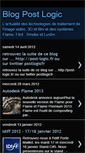 Mobile Screenshot of postlogicfr.blogspot.com