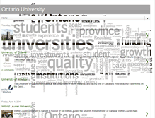 Tablet Screenshot of ontariouniversity.blogspot.com