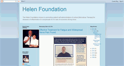 Desktop Screenshot of helenfoundation.blogspot.com