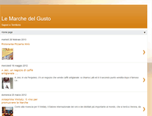 Tablet Screenshot of lemarchedelgusto.blogspot.com