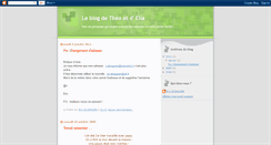 Desktop Screenshot of le-blog-de-theo-et-d-elia.blogspot.com