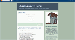 Desktop Screenshot of annabellesverse.blogspot.com