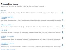 Tablet Screenshot of annabellesverse.blogspot.com