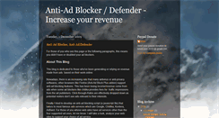 Desktop Screenshot of anti-ad-blocker.blogspot.com