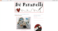 Desktop Screenshot of depavanelli.blogspot.com