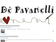 Tablet Screenshot of depavanelli.blogspot.com