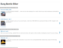 Tablet Screenshot of dungbeetlebiker.blogspot.com