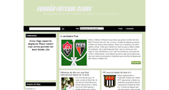 Desktop Screenshot of fundaodofutebol.blogspot.com