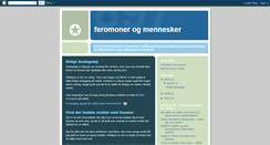 Desktop Screenshot of feromoner.blogspot.com