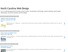 Tablet Screenshot of northcarolinawebdesign.blogspot.com