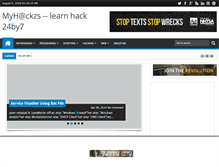 Tablet Screenshot of myhackzs.blogspot.com
