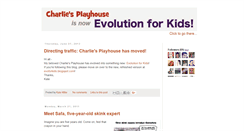 Desktop Screenshot of charliesplayhouse.blogspot.com