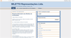 Desktop Screenshot of milettorepresentante.blogspot.com