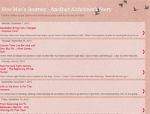 Tablet Screenshot of meemeesjourney.blogspot.com