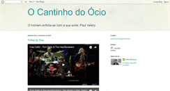 Desktop Screenshot of cantinhodoocio.blogspot.com