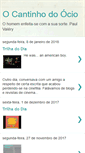 Mobile Screenshot of cantinhodoocio.blogspot.com
