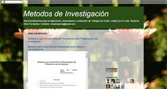 Desktop Screenshot of investigaresfacil.blogspot.com