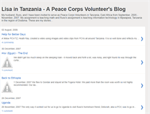 Tablet Screenshot of lisaintanzaniapcv.blogspot.com