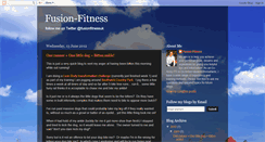 Desktop Screenshot of fusion-fitness.blogspot.com