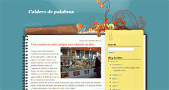 Desktop Screenshot of calderodepalabras.blogspot.com