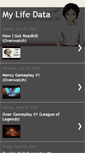 Mobile Screenshot of mylifedata.blogspot.com