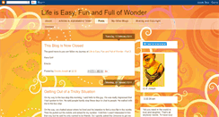 Desktop Screenshot of easyfunwonderful.blogspot.com