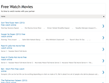 Tablet Screenshot of freemovielinks-4u.blogspot.com