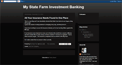 Desktop Screenshot of mystatefarm.blogspot.com