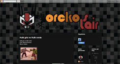 Desktop Screenshot of orckoslair.blogspot.com