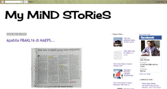 Desktop Screenshot of mymindstories.blogspot.com