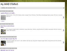 Tablet Screenshot of mymindstories.blogspot.com
