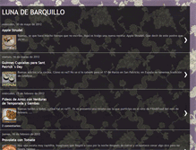 Tablet Screenshot of lunadebarquillo.blogspot.com