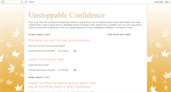 Desktop Screenshot of myconfidenceblog.blogspot.com