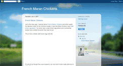 Desktop Screenshot of french-maran-chickens.blogspot.com