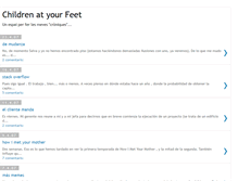Tablet Screenshot of childrenatyourfeet.blogspot.com
