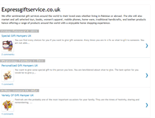 Tablet Screenshot of giftservicepakistan.blogspot.com