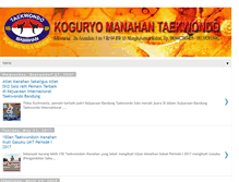 Tablet Screenshot of koguryotkd.blogspot.com