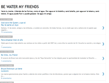 Tablet Screenshot of bewatermyfriends.blogspot.com