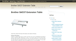 Desktop Screenshot of brothersewingmachinesenter.blogspot.com