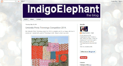 Desktop Screenshot of indigoelephant.blogspot.com