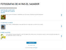 Tablet Screenshot of fotografiaselsalvador.blogspot.com