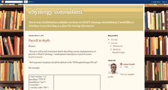 Desktop Screenshot of esynergy-consultant.blogspot.com