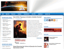 Tablet Screenshot of diariobombeiroformacao.blogspot.com