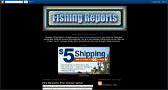 Desktop Screenshot of muskegonfishingreports.blogspot.com