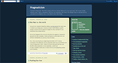 Desktop Screenshot of pragmaticism.blogspot.com