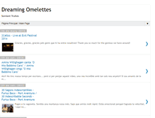 Tablet Screenshot of dreaming-omelettes.blogspot.com