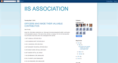 Desktop Screenshot of iisassociation2010.blogspot.com