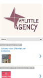 Mobile Screenshot of mylittleagency-fr.blogspot.com