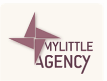 Tablet Screenshot of mylittleagency-fr.blogspot.com