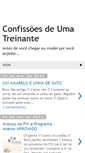 Mobile Screenshot of confissoesdeumatreinante.blogspot.com